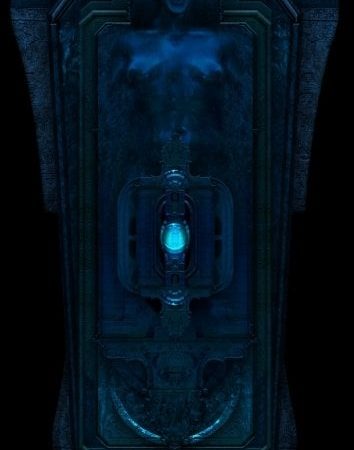 This was one of the early mockups for the Keyhole sarcophagi in Leviathan.
